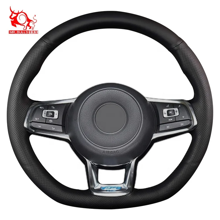 

car accessories custom car steering wheel cover leather, Customized color