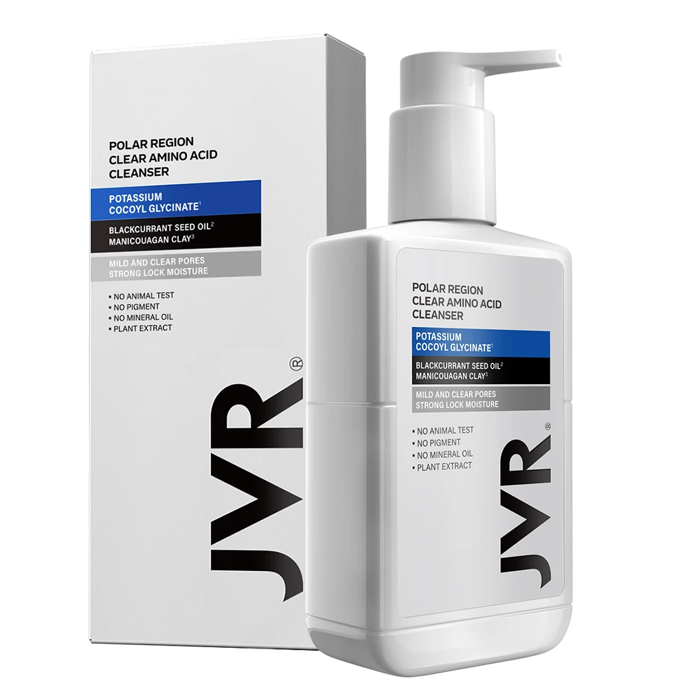 

JVR Anti Acne Breakouts Treatment Amino Acid Mild Facial Cleanser Skin Care For Acne Prone Skin