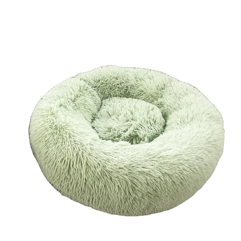 

Dog Bed Pet Warm Round Dog Mat Indoor Sleeping Pet Bed Dog, Light green