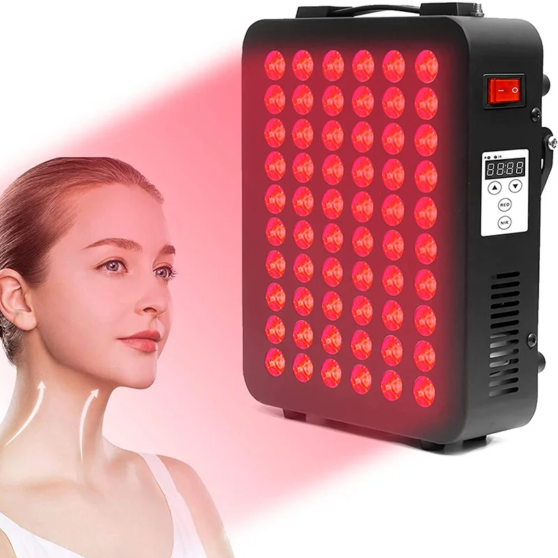 

Red Light Therapy Device 660&850nm Near Infrared Led Light Therapy Home Use Light Therapy Lamp with Timer for Anti-Aging, 660nm+850nm