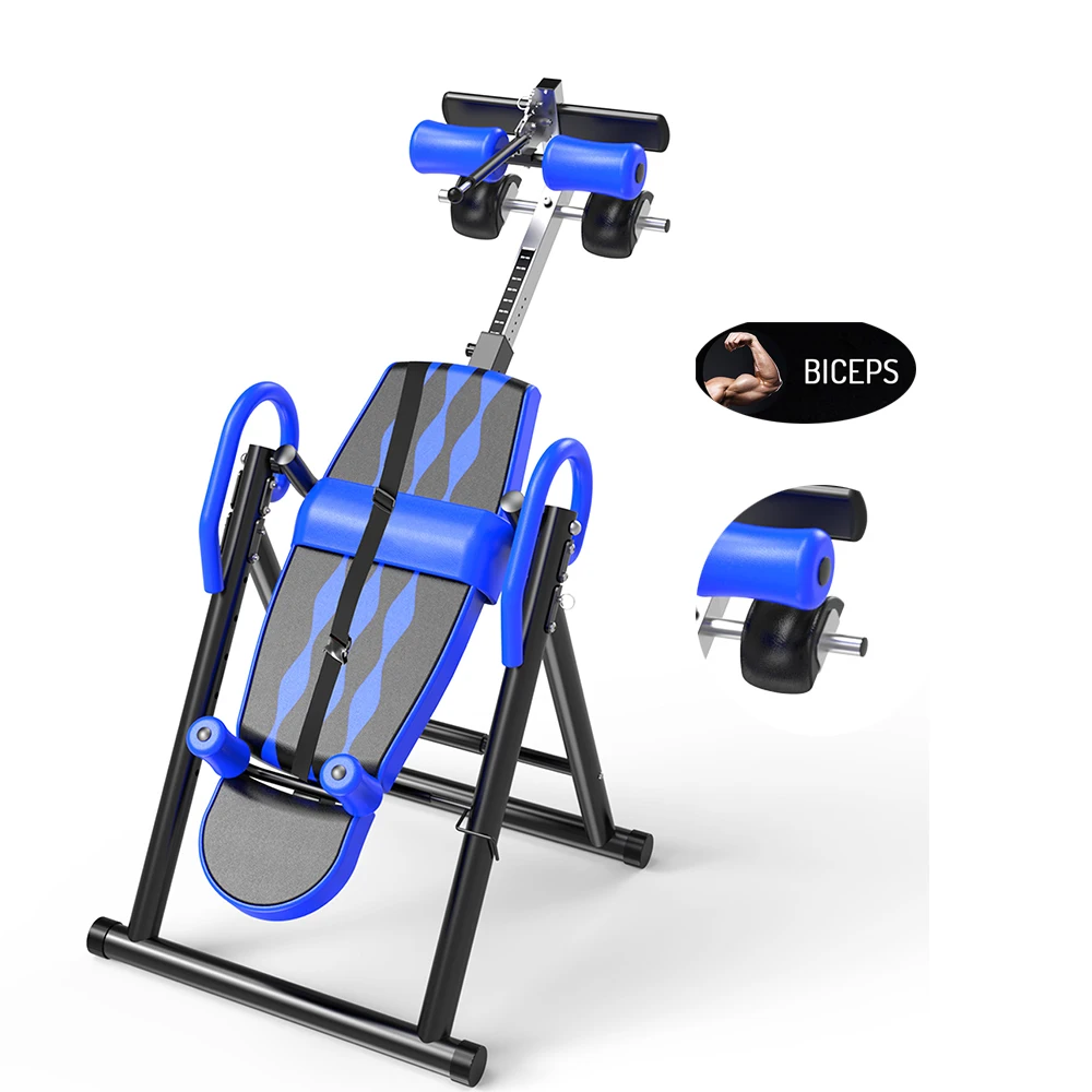 

Industrial Gym Folding Inversion Table Back Stretching Machine