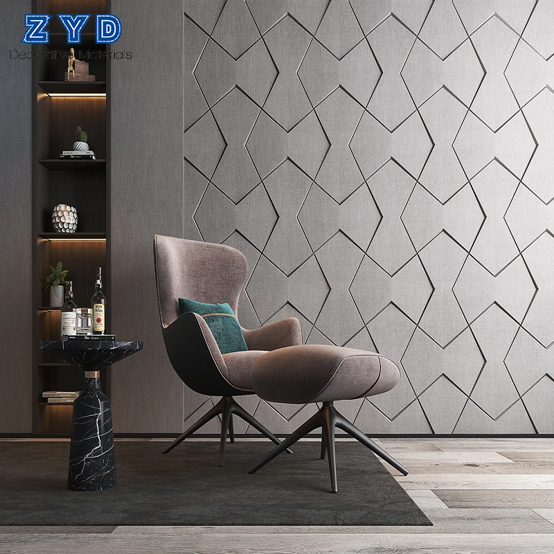 3d Selfadhesive Foam Wallpaper,Polyurethane Decorative Wall Panel