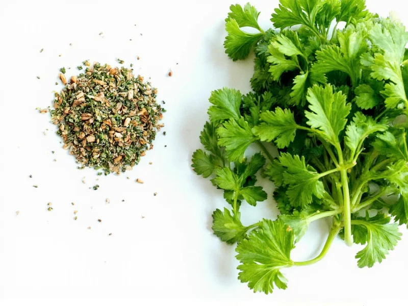 Convert 1/2 Cup Fresh Parsley to Dried: Exact Measurement