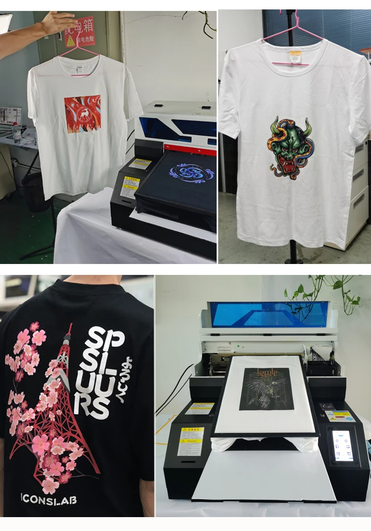 Procolored A3 Digital Flatbed Dtg Uv Printer Direct To Garment T-shirt ...