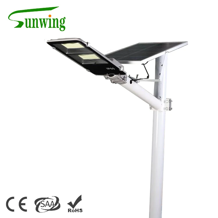 300w solar light China manufacturer high lumens led intelligent solar street light