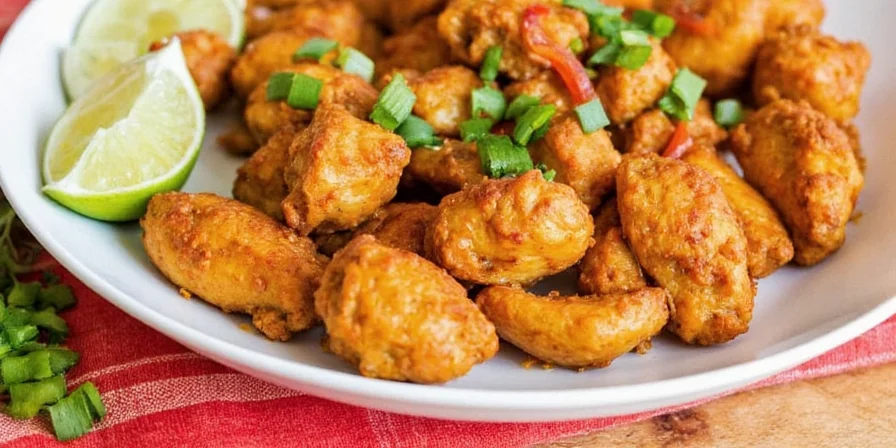 Freshly shredded Mexican-style chicken in a bowl
