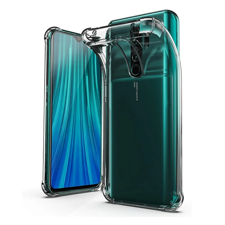 

1.5mm Shockproof Soft Case For Xiaomi Redmi Note 10 8T 9 Pro Max 10X Cover