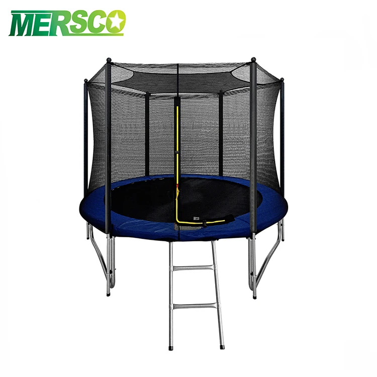 

Factory GS Certificated Outdoor Backyard Garden Jumping Trampoline With Roof Enclosure 10FT Trampoline