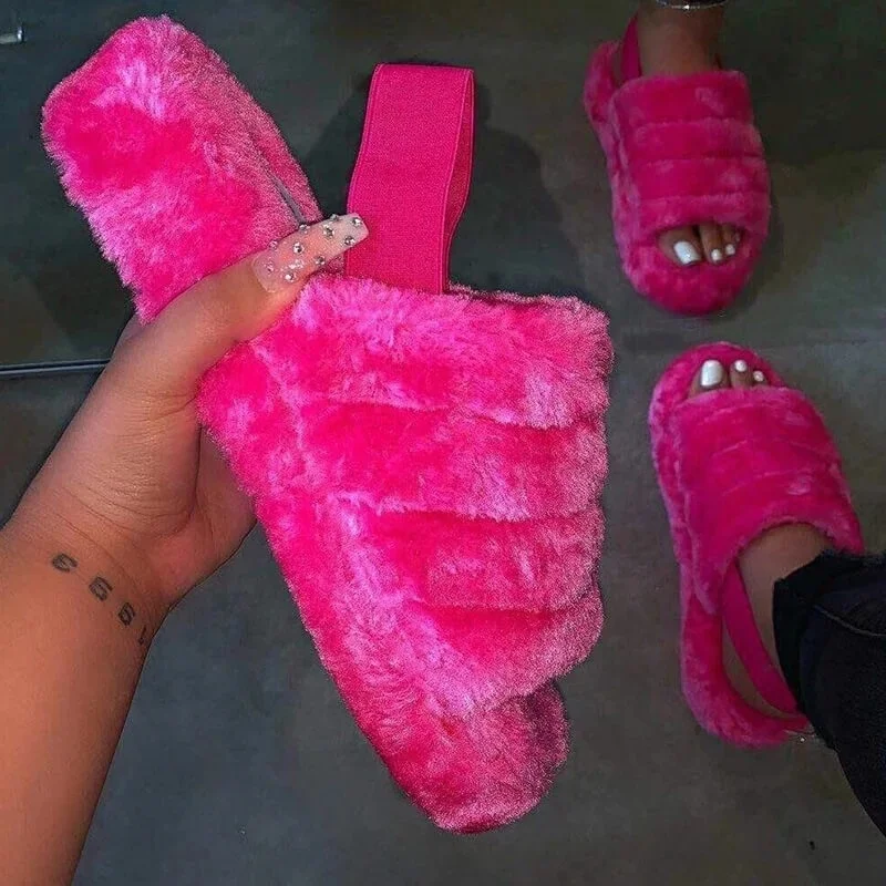 

Home daily life sponge cake platform summer sandals women fur sandals sexy women's sandals in bulk