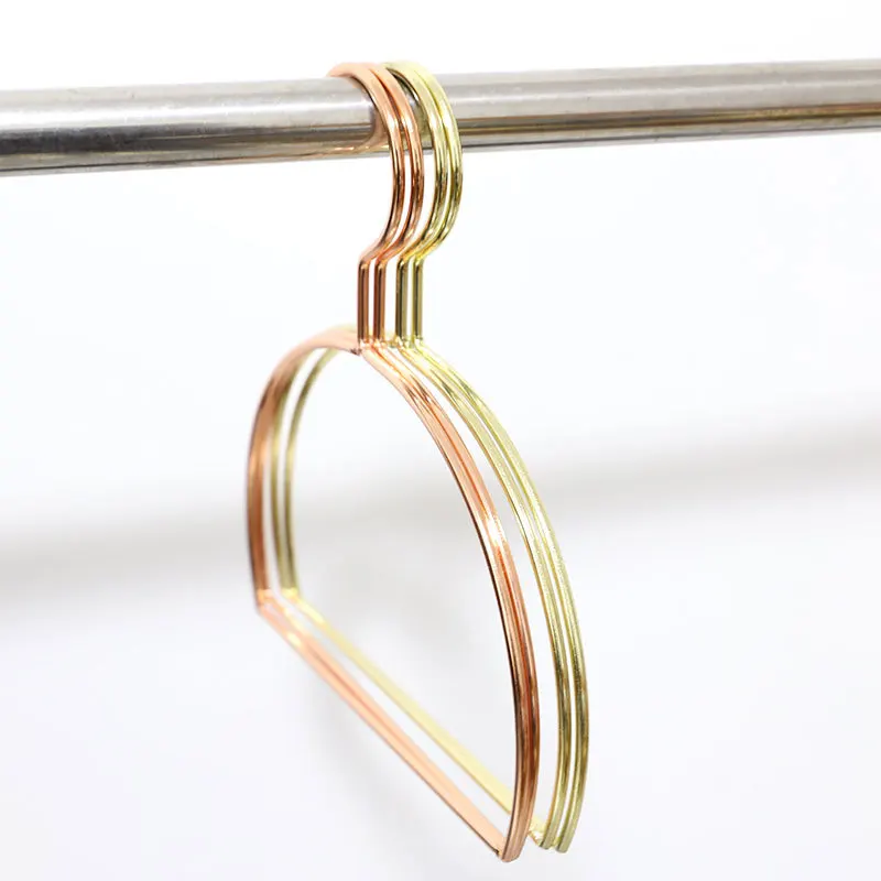 

Semicircular metal clothes tie rack scarf rack pants hanger, Optional