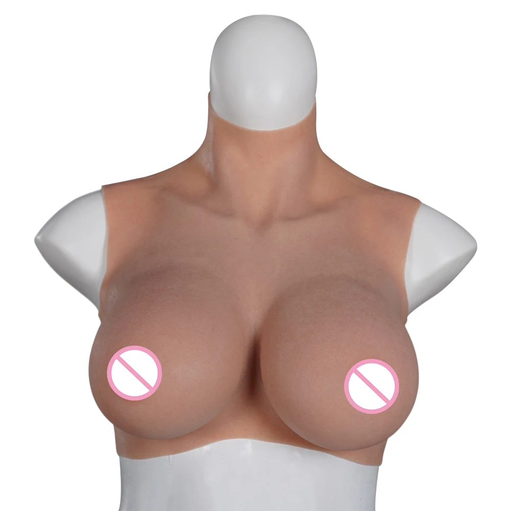 

Upgrade Lifelike G cup Realistic Silicone Crossdressing Breast Forms Huge Boobs For Crossdressers Drag Queen Shemale