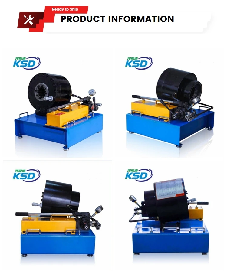 Ce Iso Finn Power Style 1inch 1.1/2inch 2inch Hand Press Crimper Hydraulic Rubber Manual Hose