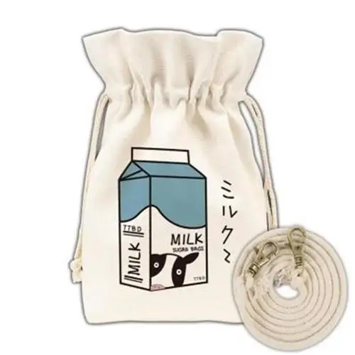 

Original Shoulder Bag Pumping Rope Backpack Pattern Printed Bundle Mouth Single Pocket, Pantone color