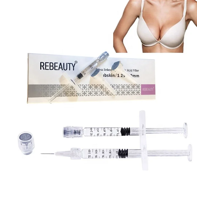 

Efficient and safe Cross-linked injectable hyaluronic acid dermal filler buttock lifting, Transparent
