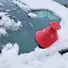 Scrape A Round Ice Scraper Car Windshield Snow Scraper Useful Car Windshield Snow Removal Scraper Ice Shovel