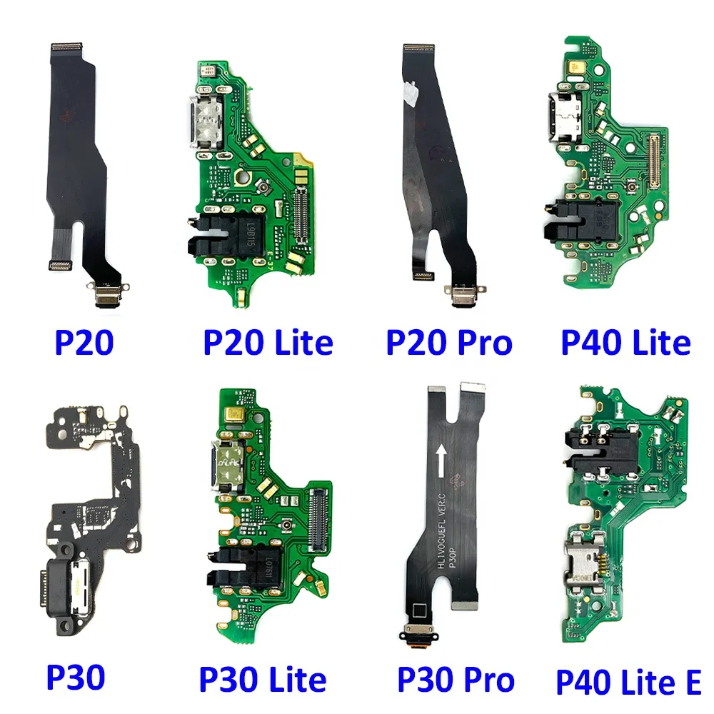 

Mobile Phone Parts Charging Port Board Replacement For Huawei P30 P20 P10 P9 P40 Lite E 5G Pro Charger Port Connector Flex