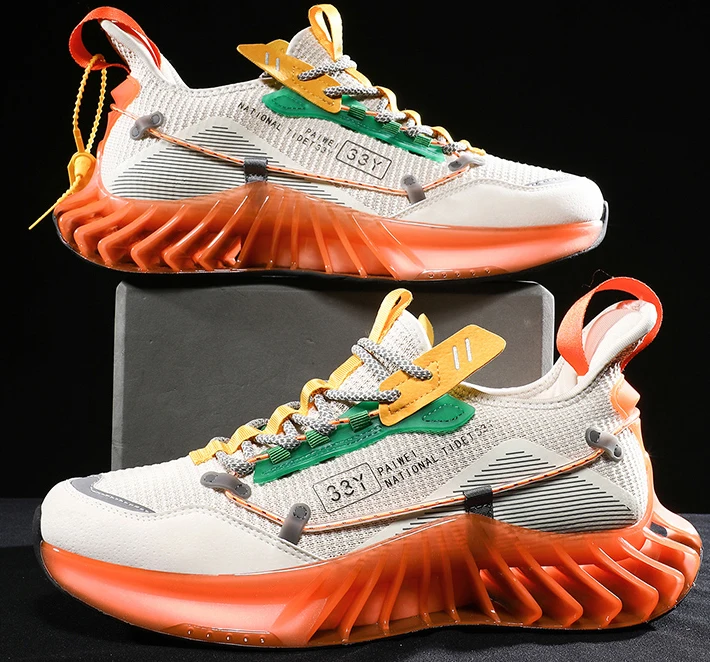 

Ready To Ship New Trendy Blade Sneakers 2021 Casual Big Size Walking Style Shoes Men Sport Running