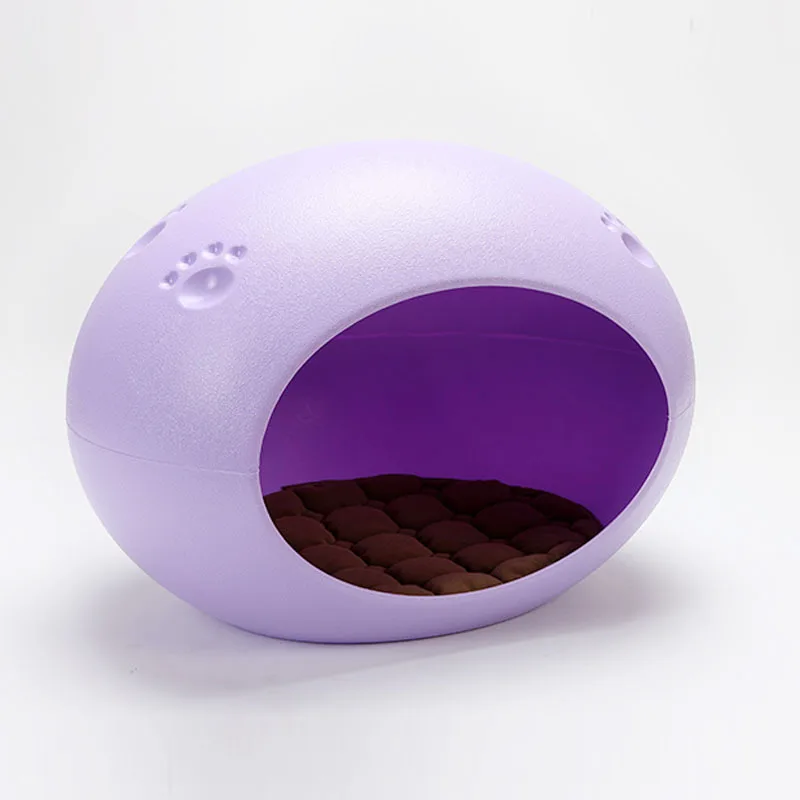 

Egg shape pet bed Oval kennel Cat nest Pet supplies mat