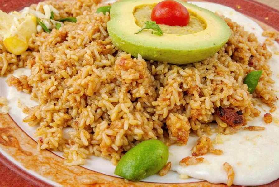 Shopping list for arroz con pollo