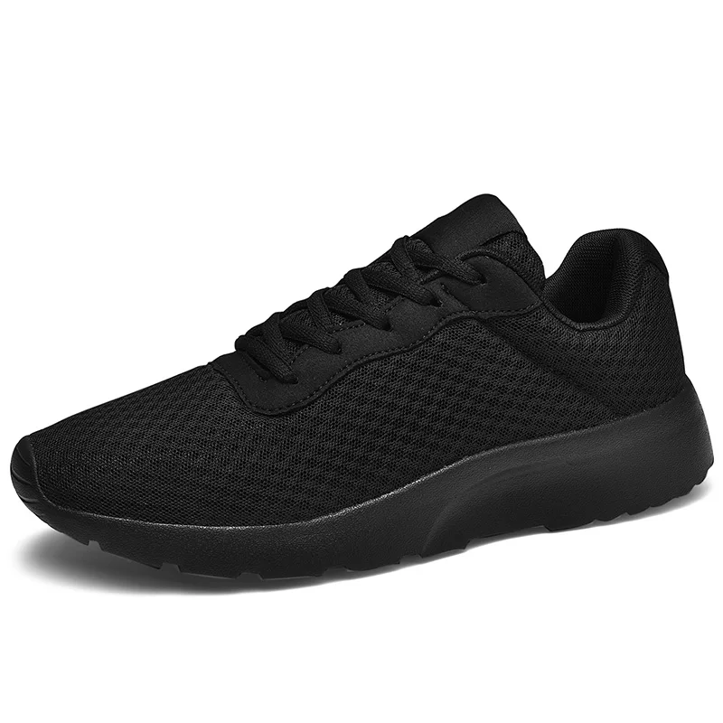 

2020 New Model Fashion Custom Lace up Cheap Men Black Running Shoes Sneakers Breathable High Quality Black Sport Shoes Sneakers, White+black+black white