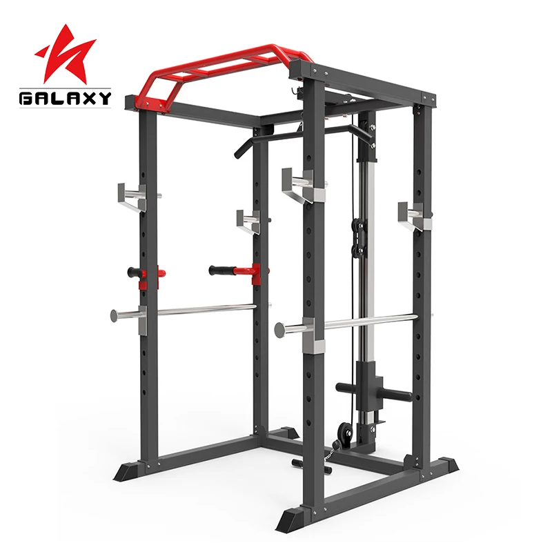 

Tianjin Galaxy Hot Sale Fitness Pull Up Power Rack With J Hooks