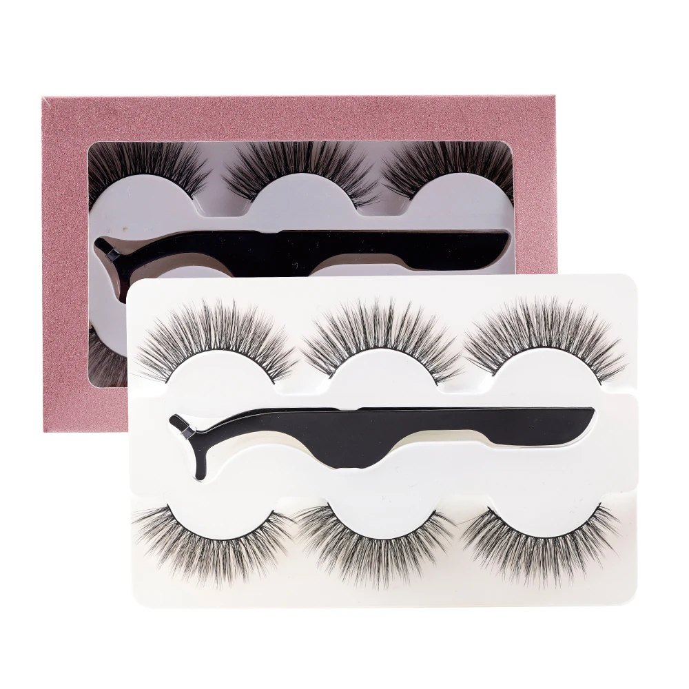 

READY TO SHIP free samples 5d 6d false cheap custom faux mink eyelashes wisps lashes 3d wholesale vendor bulk eyelashes, Natural black