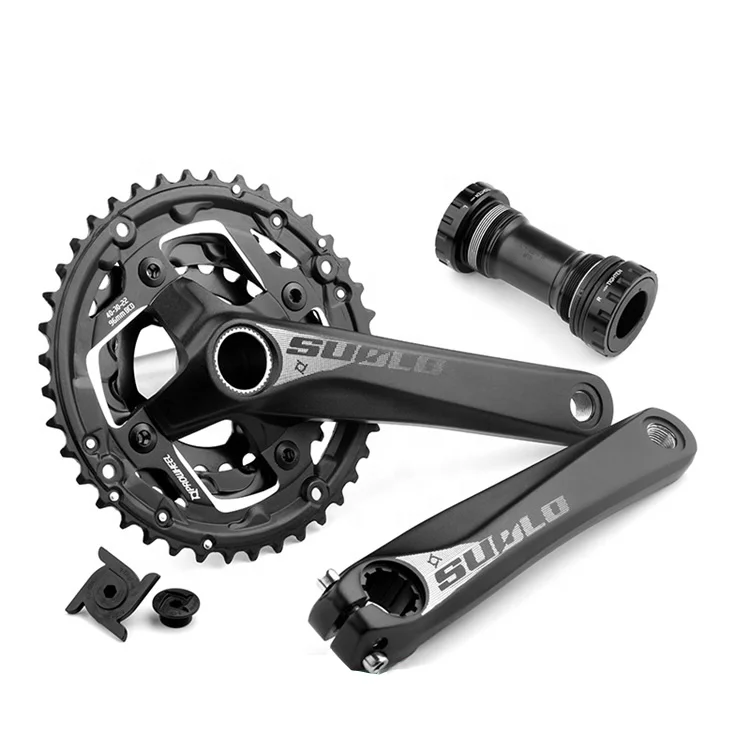 

PROWHEEL 3*10 9/11 Speed 40-30-22T Sprocket 170mm Crank Arm BB MTB Crank Arms set Bicycle Crankset