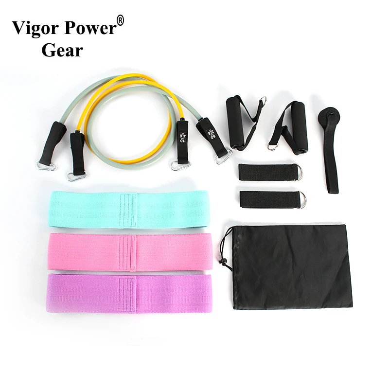 

Resistance Tube Resistance Booty Bands Hip Band with Handle,Door Anchor,Ankle Strap 3 Resistance Bands