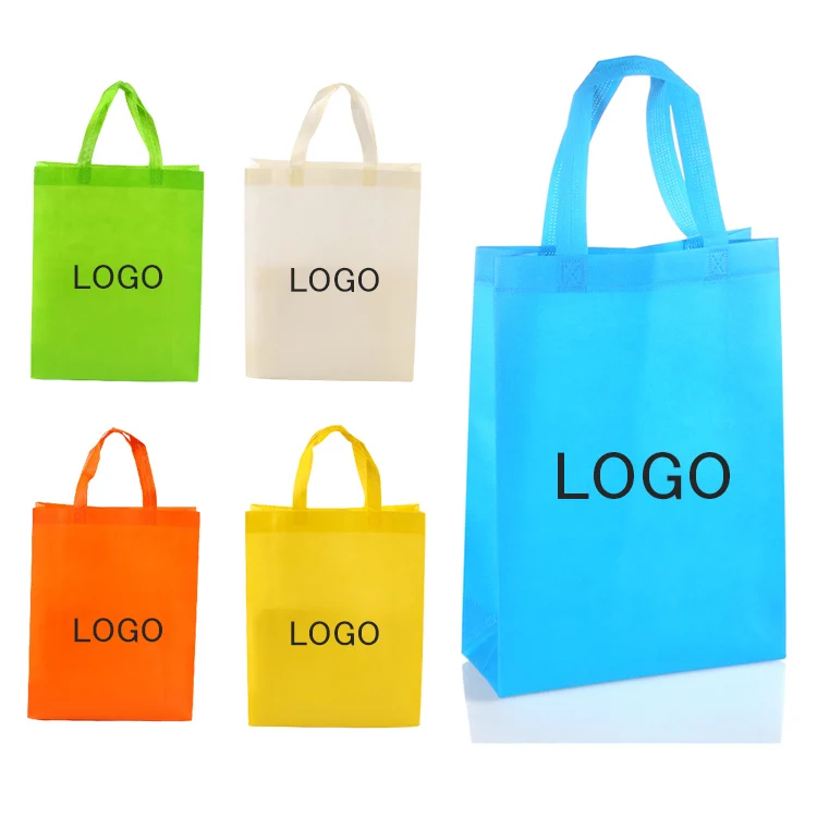 

Custom Logo Fashion Newly Style High Quality Supermarket Non-Woven Tote Shopping Bags