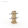 Wood Bag Display Stand Backpack Stand Metal Hook racks