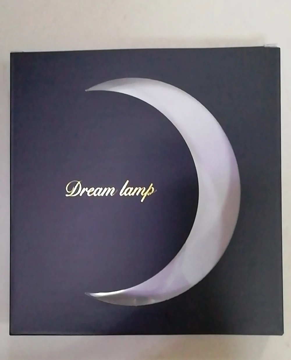 2.5W LED Crescent Moon Clock Light Rechargeable Warm White Night Light