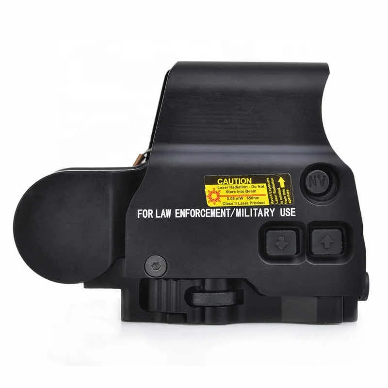 

558 Red/Green Dot Sight Holographic Scope Hunting Reflex Sights With 20mm Mount Airsoft Riflescope Fast Detachable Optical Sigh, Black