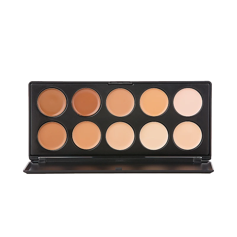 

10 Colors Makeup concealer contour cream palette, 10 color