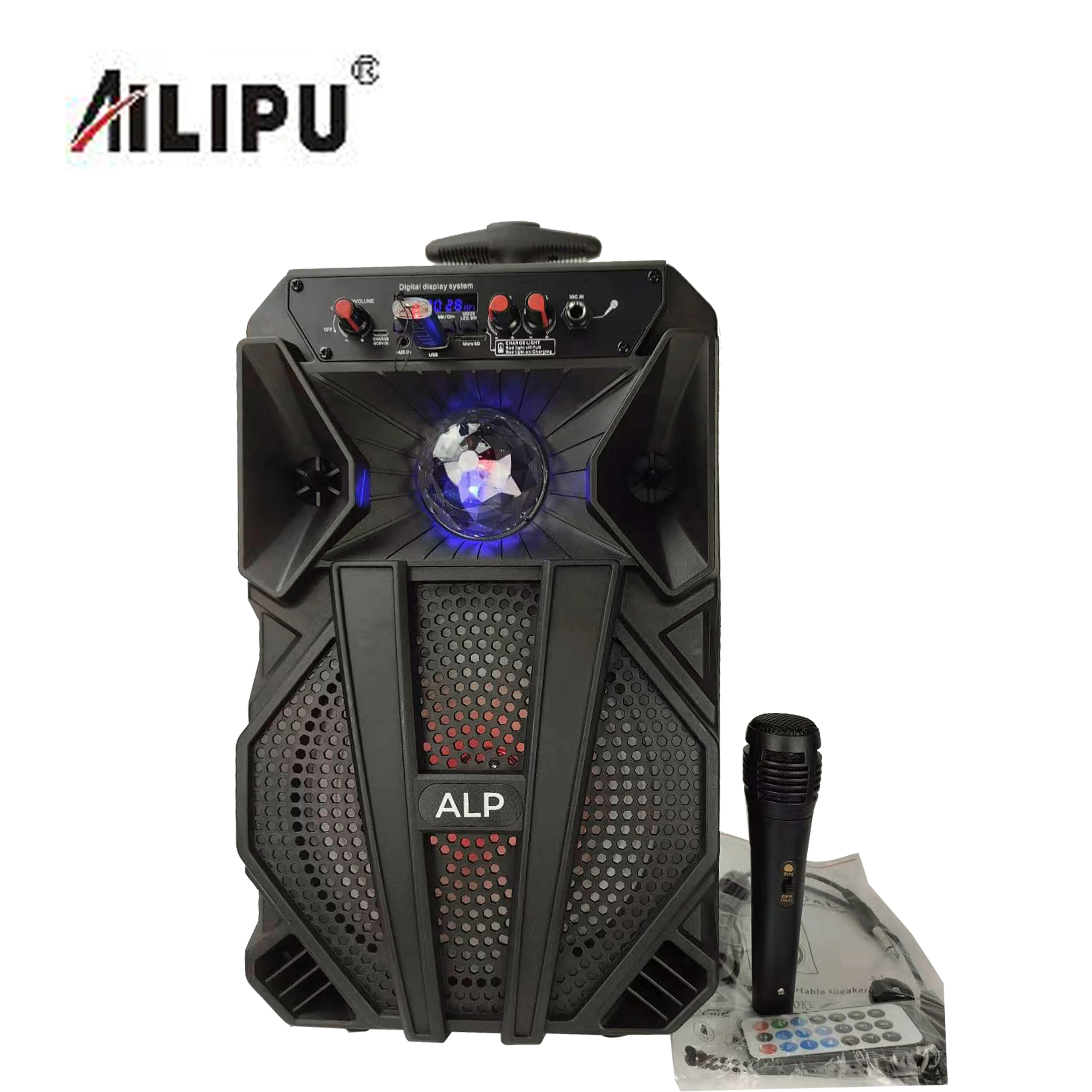 

hot sell jb party box 8 inch echo dot 4th generation wireless trolley outdoor redio active speaker with battery