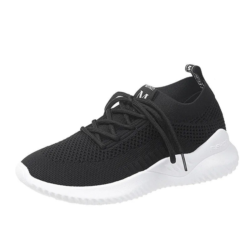 

Latest Design Woman Spring Summer Breathable Sports Female Students Running Fitness Casual Shoes, As the picture display