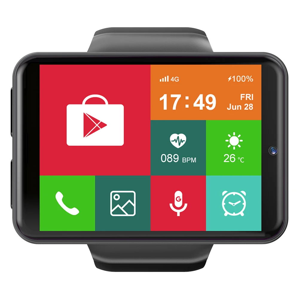 

NEW Ticwris Max S 4G Android Smart Watch 2.4" Display Face ID 2000mAh 3GB 32GB 8MP Dual Camera GPS Men Smartwatch 2020