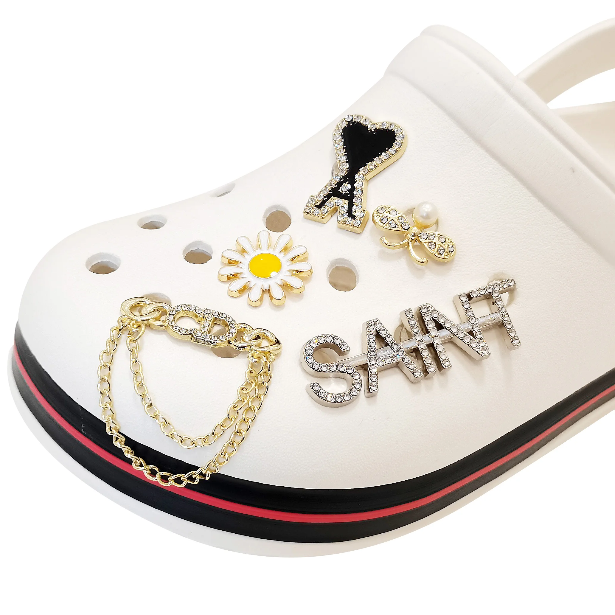 

2021 Friendly New Trend Clog Charm Cartoon Shoe Charm for kid Clog Holiday Gifts