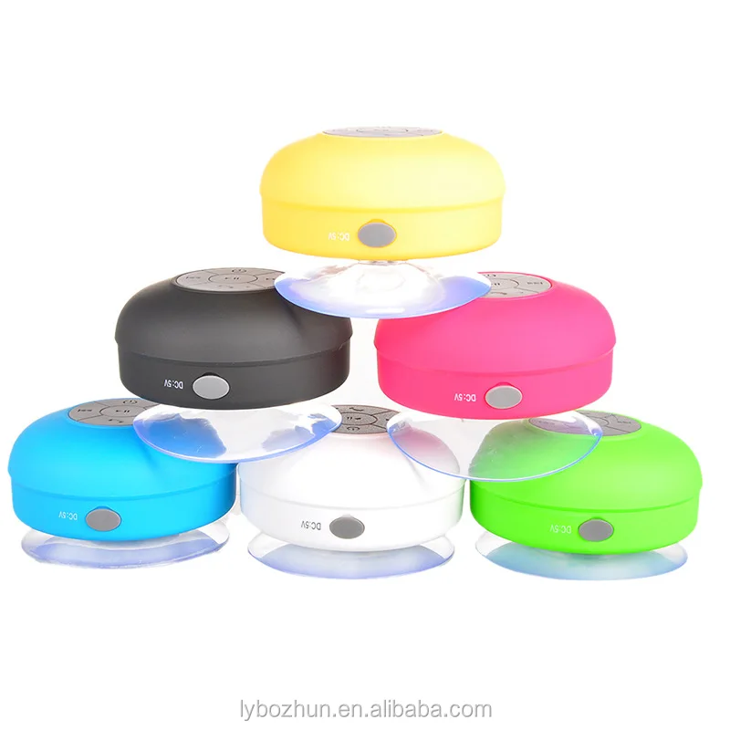 

Fashion Mini Portable Subwoofer Shower Car Handsfree Receive Call Music Waterproof Speaker