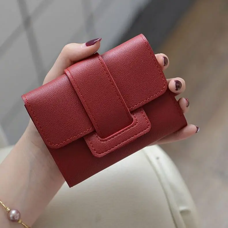 

K1285 Women's Wallet Female Purses Tassel Coin Purse Card Holder Wallets Female Clutch Money Bag Pu Leather Wallet