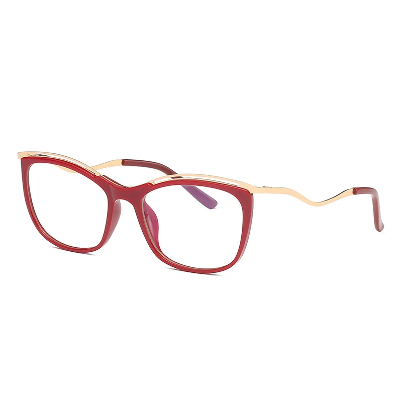 

Frames On Mens Eyeglasses Optical Titanium Clear Women Anti-Blue Light Frame Glasses, Shown