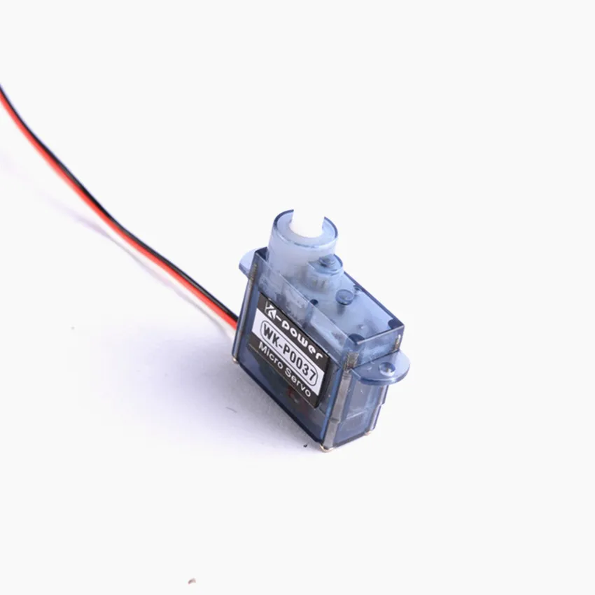 

K-Power WK-P0037 3.7g micro rubber gear servo foam airplane tail/rc drone / intelligent robot servo for foam airplane / robot