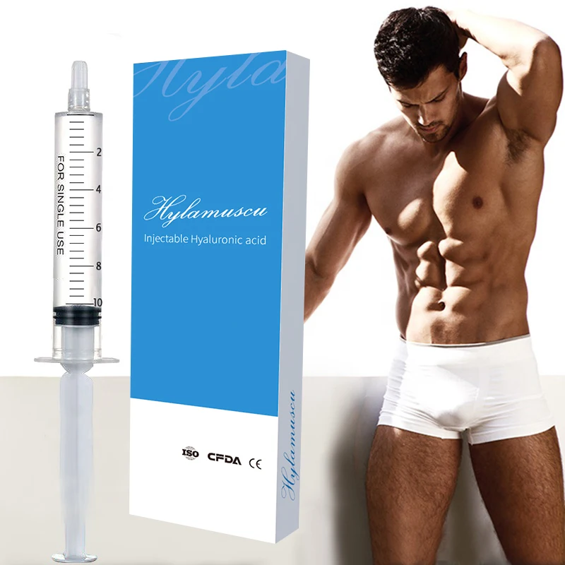 

Hylamuscu hot in USA 10ml 20ml Long lasting effect dermal filler ha gel syringe penis enlarge injection for penis enlargement