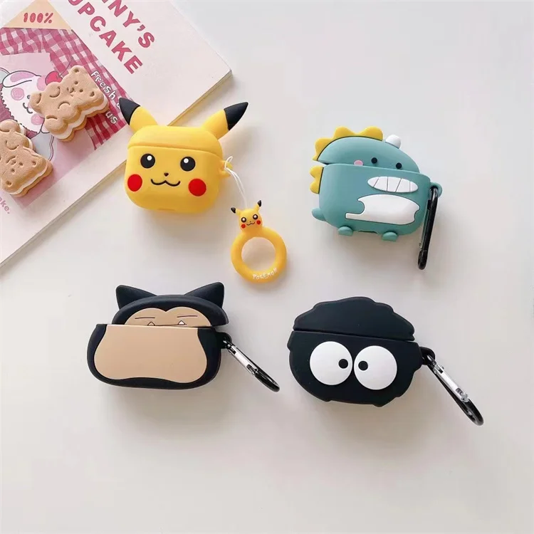 

New Cartoon Cute Silicone Cover Case for Airpod 3 for Air Pod 3 Case for Airpods 3