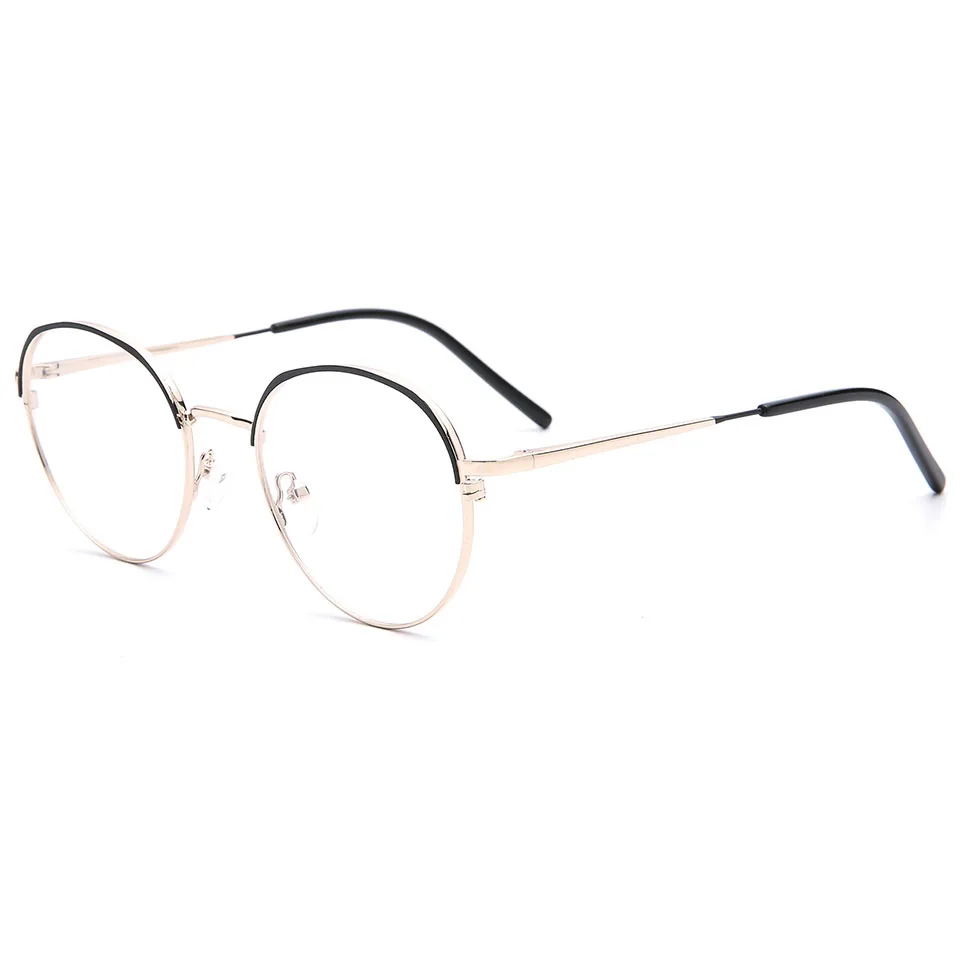 

Stainless Women metal optical eyeglasses frames round spectacles frame