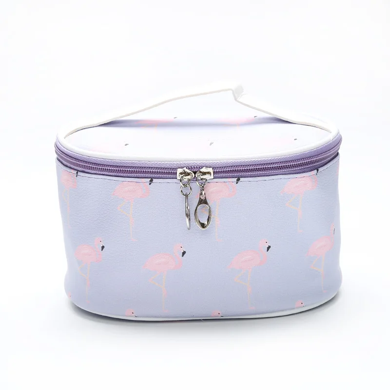 

Coral Color Marble Printing Wholesale Promotional Waterproof Eco-friendly Pu Leather Cosmetic Bags