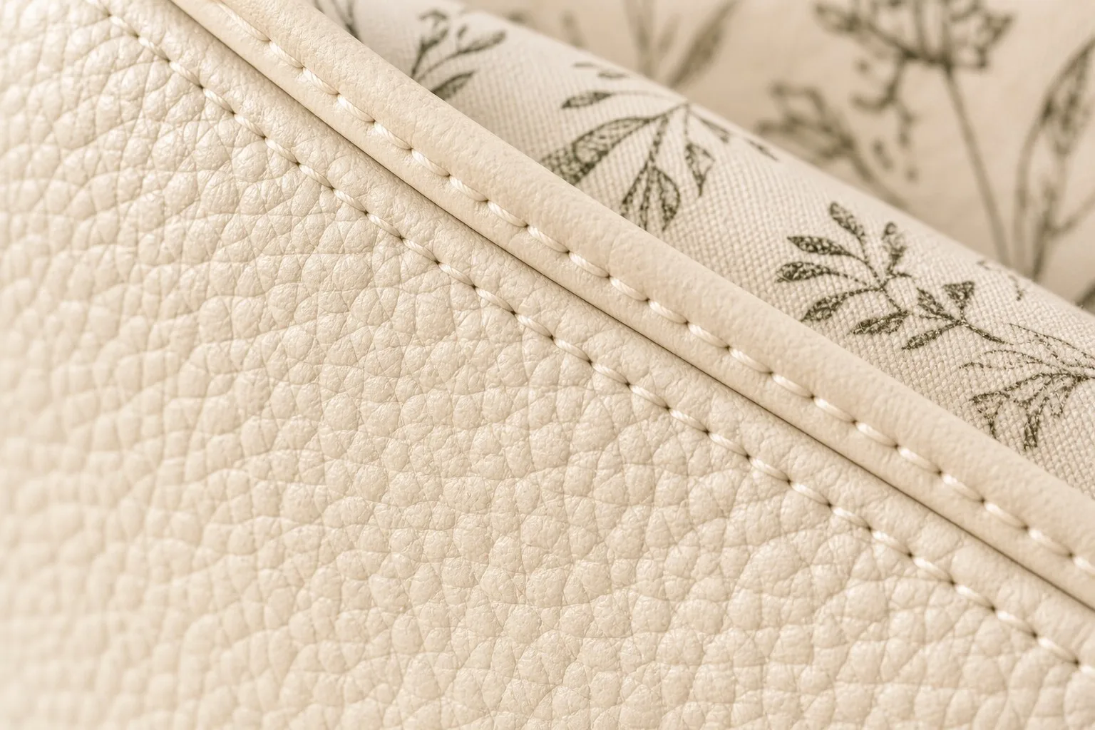Supple Pebble-Grain Leather Texture