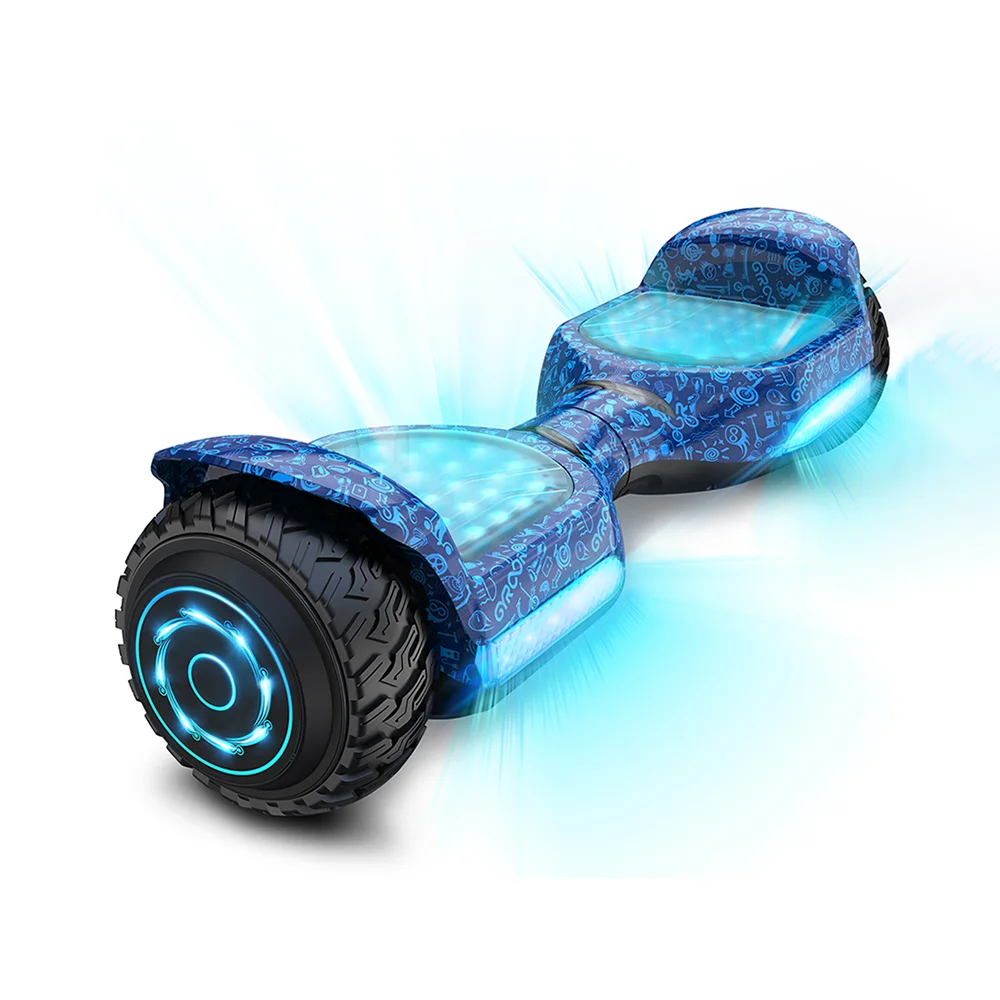 

GYROOR Hot Sale Balance Electric Scooter Hoverboard Chrome Hover Hoverboard Direct Free Shipping