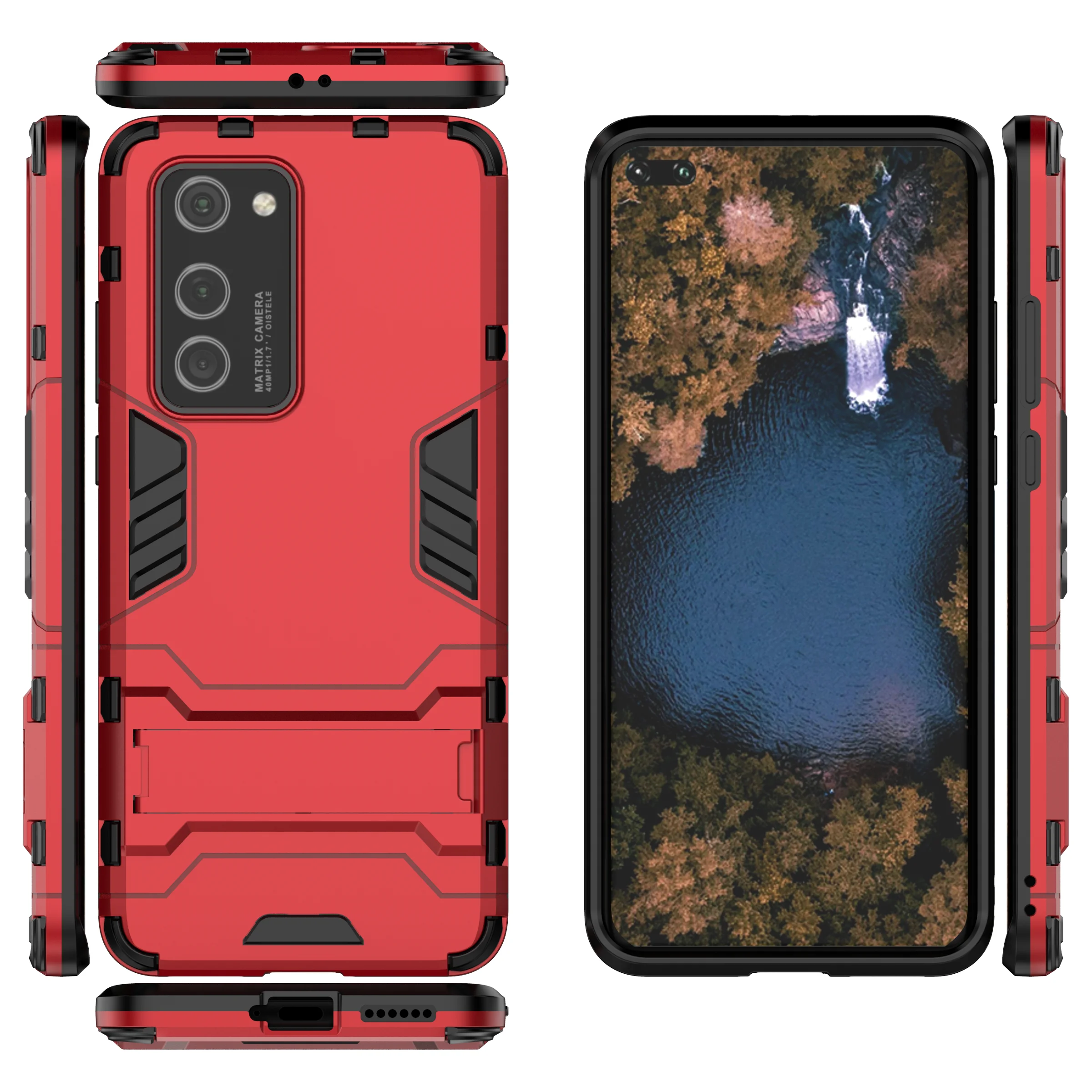 

Wholesale Kickstand Phone Case For Huawei P40 Pro Back Case Cover
