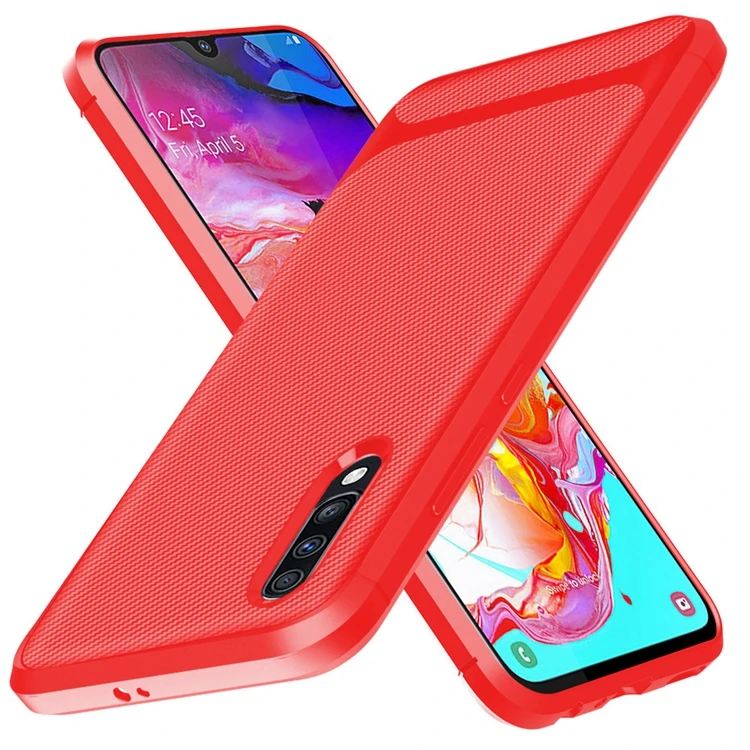 

XINGE Amazon Top Seller 2019 Carbon Fiber Mobile Back Cover For Samsung Galaxy A70 Case