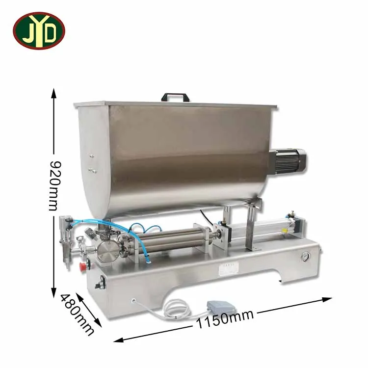 
JYD High precision paste filling machine with Ceramic pump automatic bottle 20-head Frequency Conversion Cream Piston Filler JYD High precision paste filling machine with Ceramic pump automatic bottle 20-head Frequency Conversion Cream Piston Filler